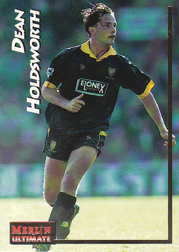 Dean Holdsworth Wimbledon 1995/96 Merlin Ultimate #235